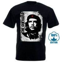 2023 new Style Che Guevara Vintage elasticity O-Neck pure cotton shirts Revolutionist Legend Merchandise Icon Sportswear Mens 100% cotton gildan T-shirt