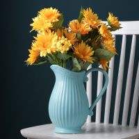 แจกันเซรามิกสำหรับตกแต่งช่อดอกไม้8นิ้วเป็นของขวัญที่ดีที่สุดสำหรับแจกันตกแต่งบ้านการจัดดอกไม้แห้ง