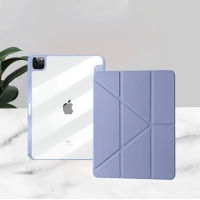 [เคสไอแพด หลังใส] case for ipad 10.9 Air4 Air5 10.2 gen7 gen8 gen9 pro11 2018 2020 2021 มีช่องใส่ปากกา