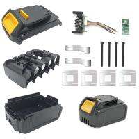 18V 20V 3.0Ah 4.0Ah Battery Case Parts Cover Replacement for DCB200, DCB201,DCB203,DCB204,Battery Repair DIY Kit