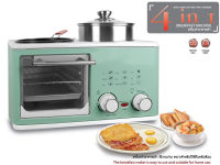 Breakfast Maker เครื่องทำอาหารเช้าเอนกประสงค์ เครื่องทำอาหารเช้า 4 in 1 เครื่องเตรียมอาหารเช้า เครื่องใช้ไฟฟ้าขนาดเล็ก