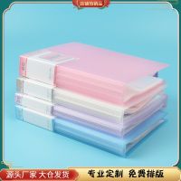 [COD] Kangbai candy a5 information book thickened primary school students word card storage multi-layer transparent receipt single bill bag
