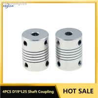 D19L25 5x8mm Aluminium CNC Motor Jaw Shaft Coupler 5mm To 8mm Flexible Coupling OD 19x25mm Dropshipping 3/4/5/6/6.35/7/8/10mm