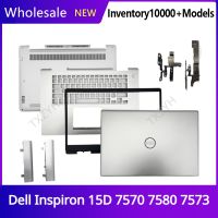 New Original For Dell Inspiron 15D 7570 7580 Laptop LCD back cover Front Bezel Hinges Palmrest Bottom Case A B C D Shell