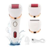 Rechargeable Women Painless Electric Epilator Beard Hair Removal Womens Shaving Machines Portable Female Hair Trimmer LCD