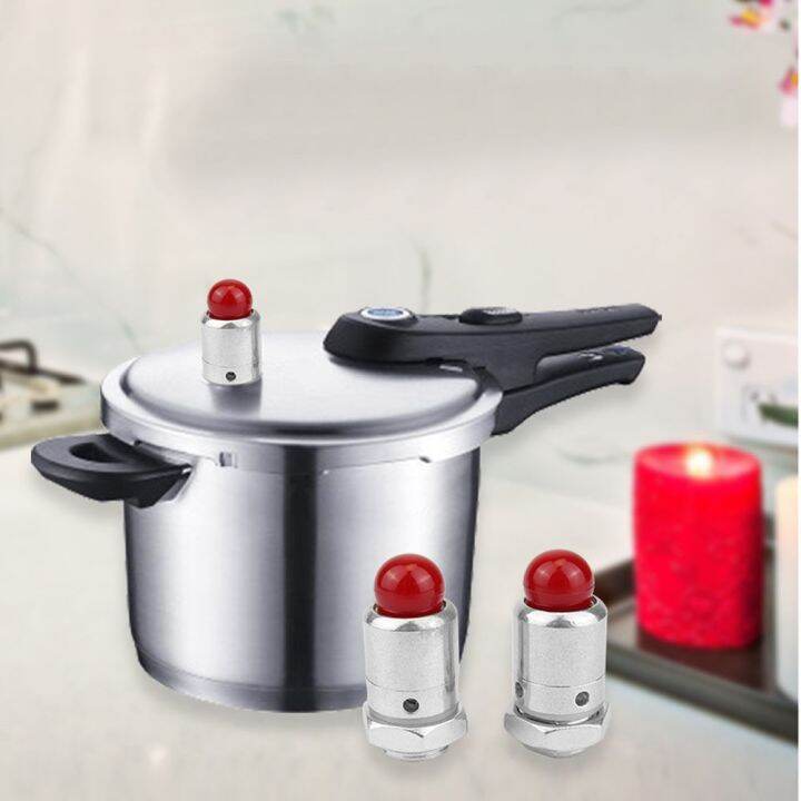 High Pressure Cooker Safety Valve 3/8 Inch Food Aluminum Limiting Valve 110 160KPA Floater