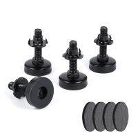 【cw】 4pcs 3/8 39; 39; 16 Thread Leveling Feet Adjustable Levelers T ！