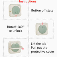 BC Babycare 24Pcs Baby Safety Rotate Double Safe Lock Cover 23 Hole Electric Sockets Thicken Kids Protector Protection Caps