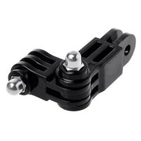 【Limited stock】 Extension Connector Adapter 3-Way Pivot Arm Helmet Mount สำหรับ4/3