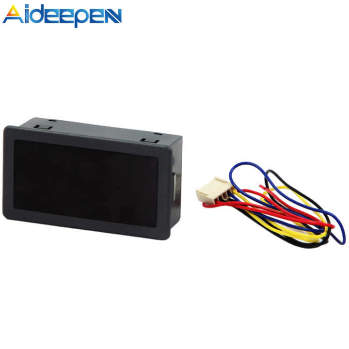 Aideepen Digital LED Tachometer RPM Speed Meter AC DC Digital Motor Tachometer for Conveyor