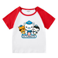 Octonauts ชายเสื้อแขนสั้นสำหรับเด็กหญิงเสื้อยืด2021เสื้อยืดชายและหญิง Raglan Bottoming เสื้อครึ่งแขนเสื้อผ้าเด็กฤดูร้อนสบายๆเสื้อแฟชั่น Tees