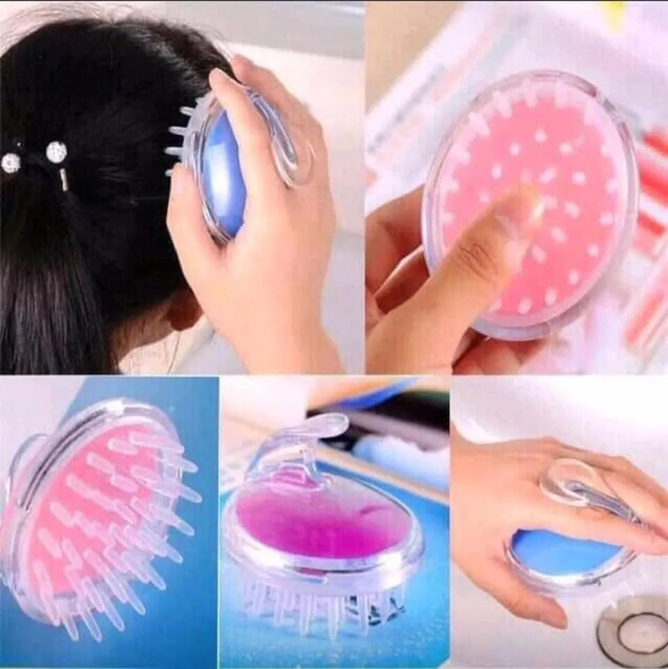 Silicone Shampoo Scalp Hair Massager Shampoo Massage Comb Bath Massage Brush  Scalp Massager Hair Shower Brush Comb Care Tool: Buy Online At Best Prices  In Bangladesh | Hair Scalp Massager, Silicone Health