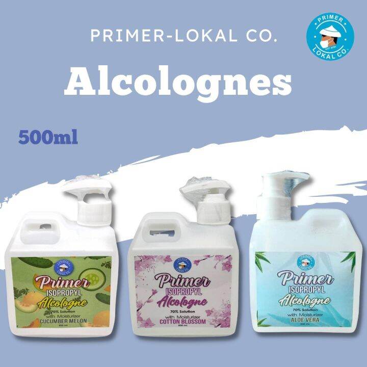 PrimerLokal Alcologne 500ml Pump Type Lazada PH