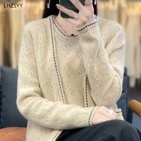 【HOT】►⊙ LHZSYY Cashmere Two-Piece Women New Cardigan Loose Wool Knit Jacket Sleeveless Sweaters Inner With