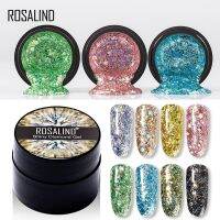 Glitter Gel NailPolish Shiny Hybrid Varnishes Bright For Pa