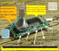 วงจร PLL IC72131 PLL,โมดูลควบคุมความถี่วิทยุ,สหายจูนเนอร์,FM ดิจิตอล