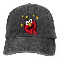 2023 New Fashion  Sesame Street Bert Educational Animation Hat Peaked Cap Elmo Personalized Visor Protection Hats，Contact the seller for personalized customization of the logo