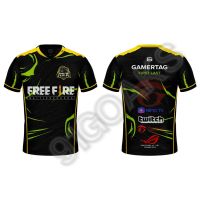 Jersey Game Esports Mobile Legend AOV Free Fire PUBG AOV Dota Custom Name Team NEW