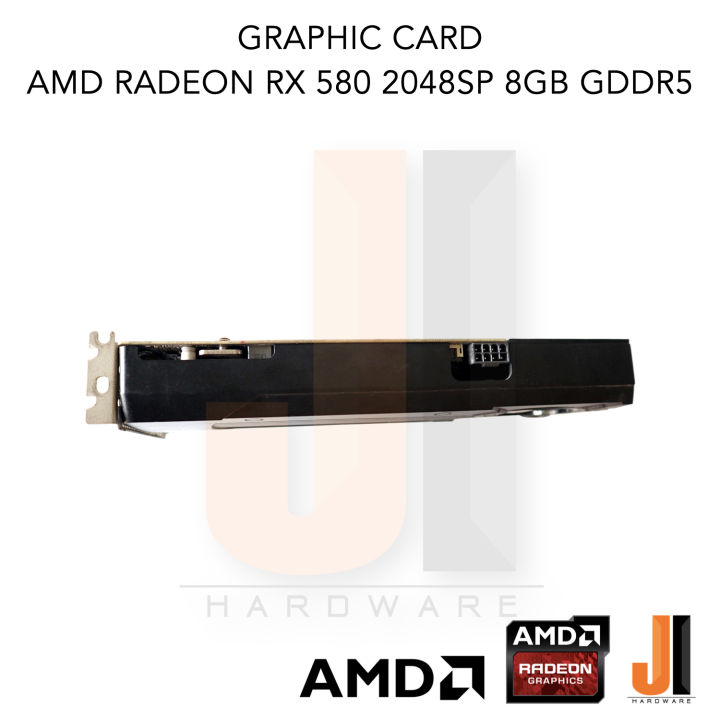 การ์ดจอผ่านการขุด-สภาพ-70-80-reference-amd-radeon-rx-580-2048sp-8gb-256-bit-gddr5-สินค้ามือสองสภาพดีมีการรับประกัน