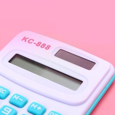 Cartoon Cute Kawaii Mini Portable Small Computer Calculator Learning Supplies Office V8D4 Calculators