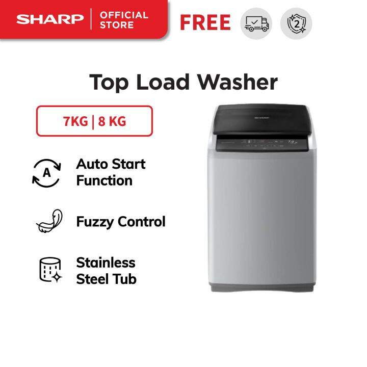 sharp 7kg automatic washing machine