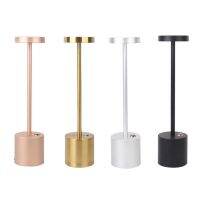 THLB0P 1Set Nordic Desk Lamp LED Touch Table Lamp Bar Hotel Cafe Decoration Table Lamp Gold