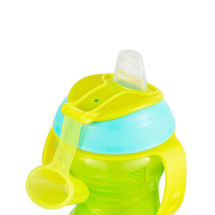 อุปกรณ์ทานอาหารเด็กเล็ก-mothercare-non-spill-trainer-cup-blue-pb871