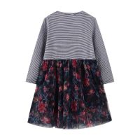 【cw】2021 Long Sleeve Autumn Girls Mesh Princess Dress 2021 Spring Baby Fashionable Dress Yarn Skirt 【hot】