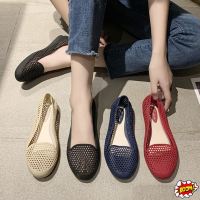 BOOM?รองเท้าคัชชู หัวมน ฉลุลาย 4 สี เบอร์ 36-40