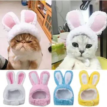 Cat Headgear Cute Pet Dog Cat Caps Rabbit Ears Hats For Cats Kids Bunny  Cosplay Props Bunny Ears Pet Headdress Cat Accessories - AliExpress