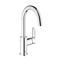 GROHE BAUEDGE ก๊อกผสมอ่างล้างหน้าทรงโค้งสูง พร้อมป๊อปอัพ 23093000 อุปกรณ์ ของใช้ในห้องน้ำ สุขภัณฑ์ ของแต่งบ้าน Modern ของแต่งห้องน้ำ มินิมอล