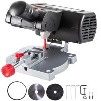 【LZ】❡❆  A mini mitra da bancada viu com braçadeira contrária inclui 2 5 16  lâminas 1 2  profundidade de corte 0 à mitra 45 ° 7 800 RPM 90 W