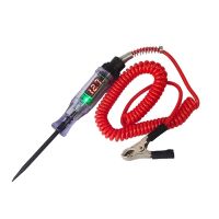 Car Truck Voltage Circuit Tester Auto 3V-70V Tools Diagnostic Long Probe Test Pen Light Bulb Automobile Polarity Pen Auto Repair