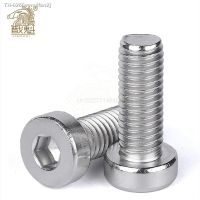 ☏卍✒ 10/50x High Quality M3 M4 M5 M6 M8 304 A2-70 stainless steel DIN7984 Allen Hex Hexagon Socket Thin Low Short Head Cap Screw Bolt