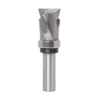 【CW】 Top Bearing Ultra-Perfomance Compression Flush Trim Solid Carbide CNC Router Bit - 1/4 quot; 1/2 quot; Shank