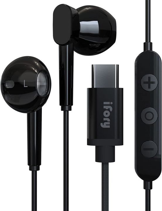 iFory USB C Earphones HiFi Stereo Type C Earbuds Stereo in Ear