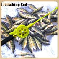 YINSH Portable Child Spinning Winter Reels Pen Pole Ice Fishing Rods Retractable