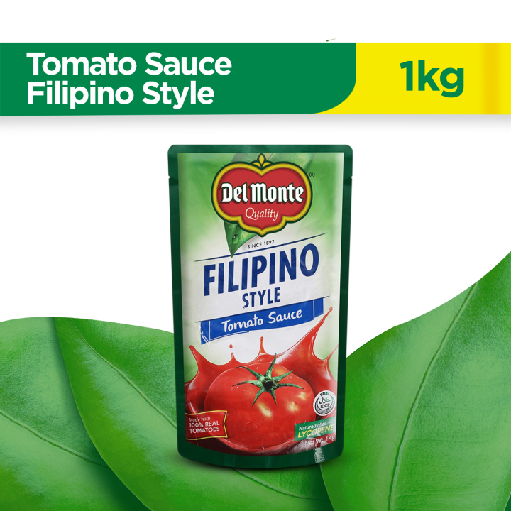 DEL MONTE Filipino Style Spaghetti Sauce the No. 1 Spaghetti Sauce in