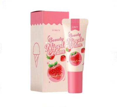 DeBute Beauty Nipple Cream ลิปแก้ปากดำ ปากอมชมพู หัวนมดำ ขนาด7 g. กลิ่นสตอเบอร์รี่ 1หลอด