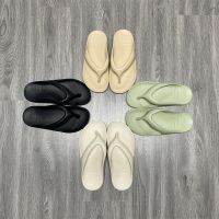 2023 Foreign trade export summer flip-flops on shit feeling household slippers couples portable super soft breathable antiskid beach shoes