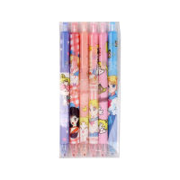 36pcslot Beautiful Girl Press Gel Pens For Writing Cute 0.5mm Black ink Signature Pens Kawaii Stationery School Office Supplies