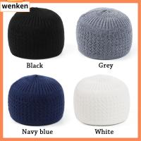 WENKEN ใหม่ หมวกหัวกะโหลก Kippah หมวกมัสยิด หมวกบีนนี่ หมวกมุสลิม อิสลาม