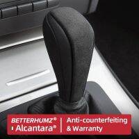 Betterhumz Alcantara For BMW E90 E92 E93 E60 F01 3 5 Series X1 X5 Car Gear Shift Knob Trim Cover Car Interior Decals Stickers