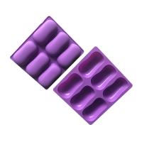 DIY Handmade Soap Mold 6 Cavity Silicone Soap Mold for Bath Craft Soap Making Supplies