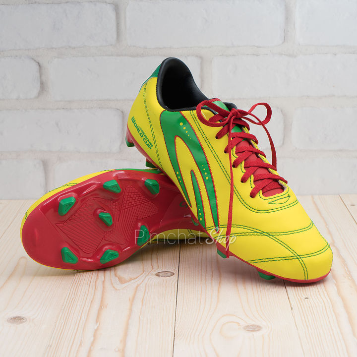 giga-รองเท้าฟุตบอล-รองเท้าสตั๊ด-รุ่น-fbg18-สีเหลือง