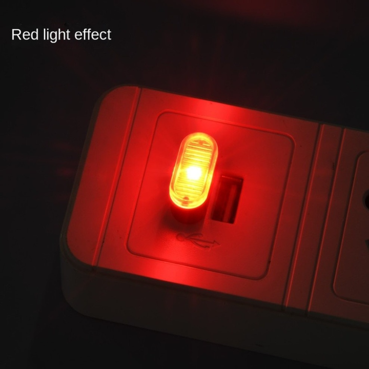 ร้อนมินิ-usb-แสง-led-usb-ไฟกลางคืนการสร้างรถแสงโดยรอบนีออนภายในแสงเครื่องประดับรถ-5ชนิดของแสงสี