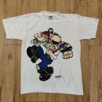 เสื้อยืดโอเวอร์ไซส์POPEYE CARTOON MOVIE เสื้อลายการ์ตูน เสื้อลายหนัง เสื้อลายวง เสื้อทัวร์ S-5XL