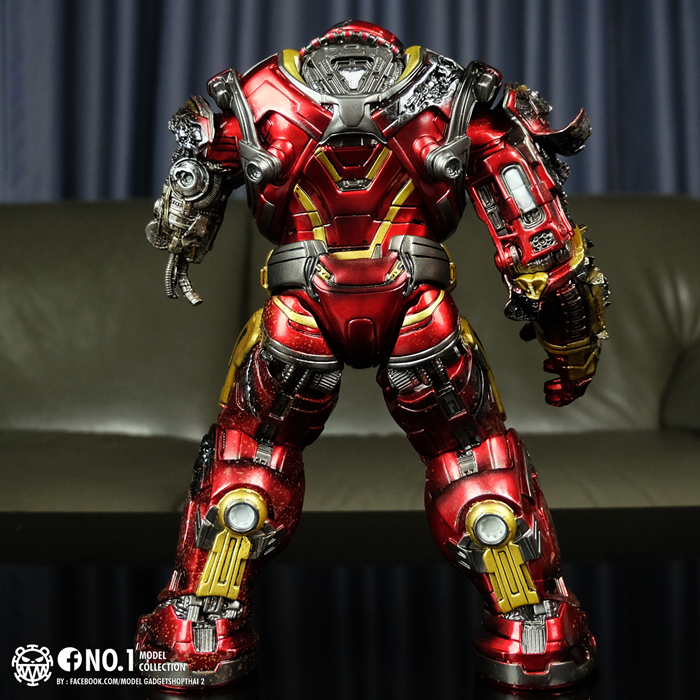 พร้อมส่ง-ฮัคบัสเตอร์-v-2-hulkbuster-v-สีเมจผ่านสงคราม-เมทาลิค-1-6-ลูกค้าทุกคนมีส่วนลดสูงสุด-200-บาท