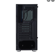 Vỏ Case XTech F1 Mid Tower Màu Đen - Gaming PC