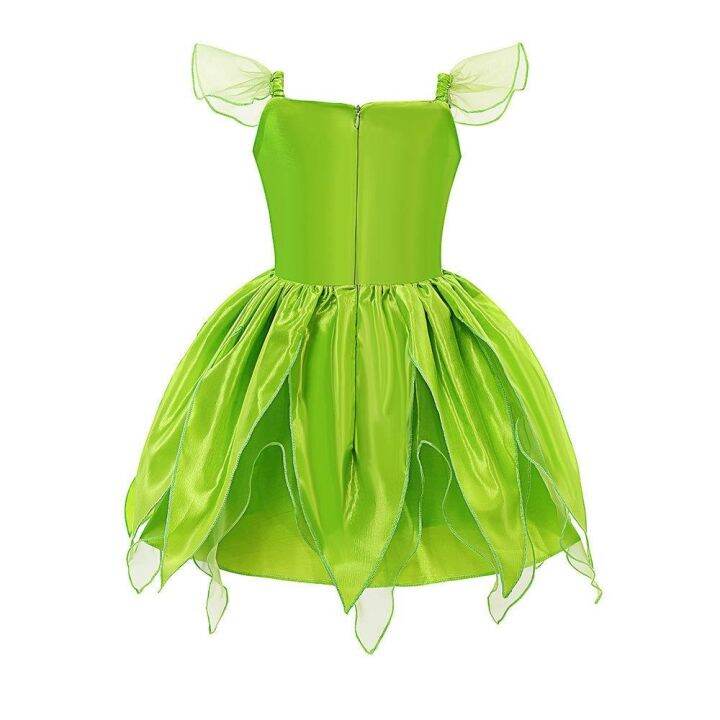 ready-stock-disney-new-girls-tinker-bell-costume-kids-green-tinkerbell-fancy-dress-fairy-princess-cosplay-for-christmas-carnival-party-2-10y